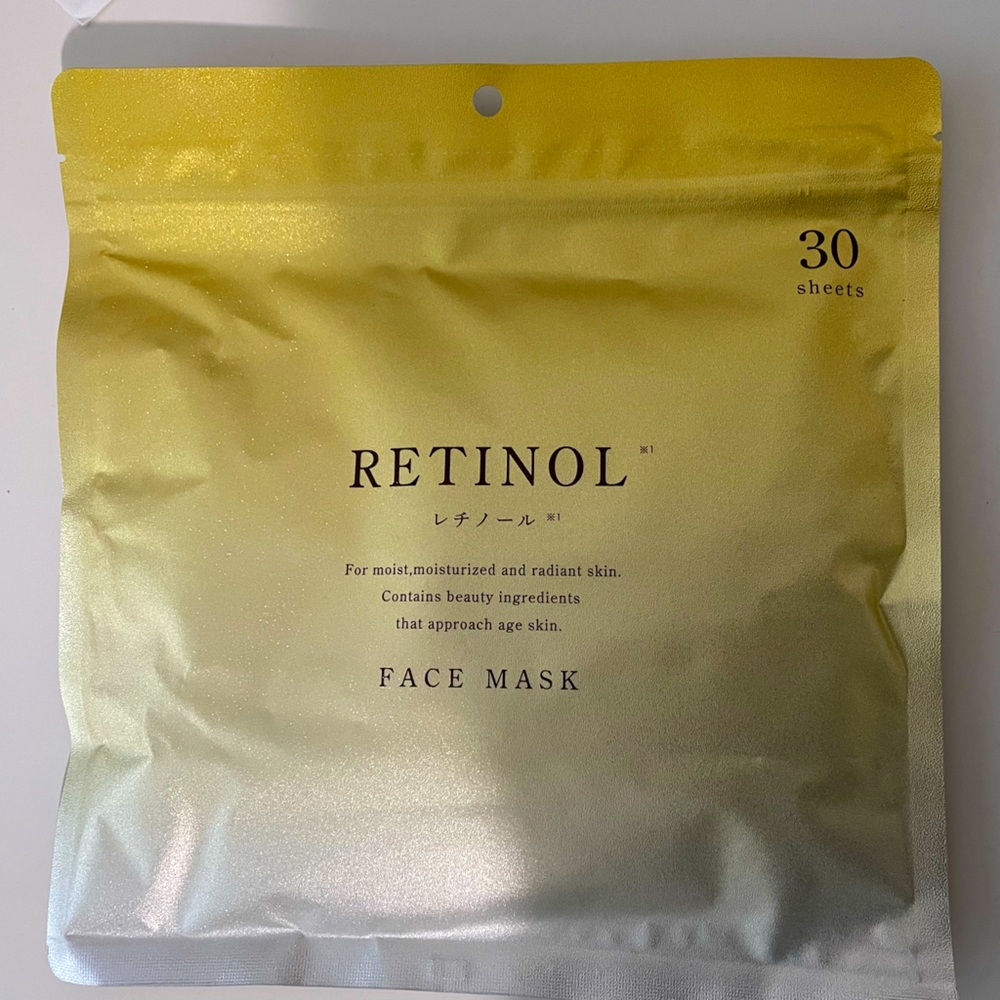 JAPAN Retinol Facemask